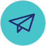 Paper airplane icon