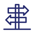 Left right arrows icon