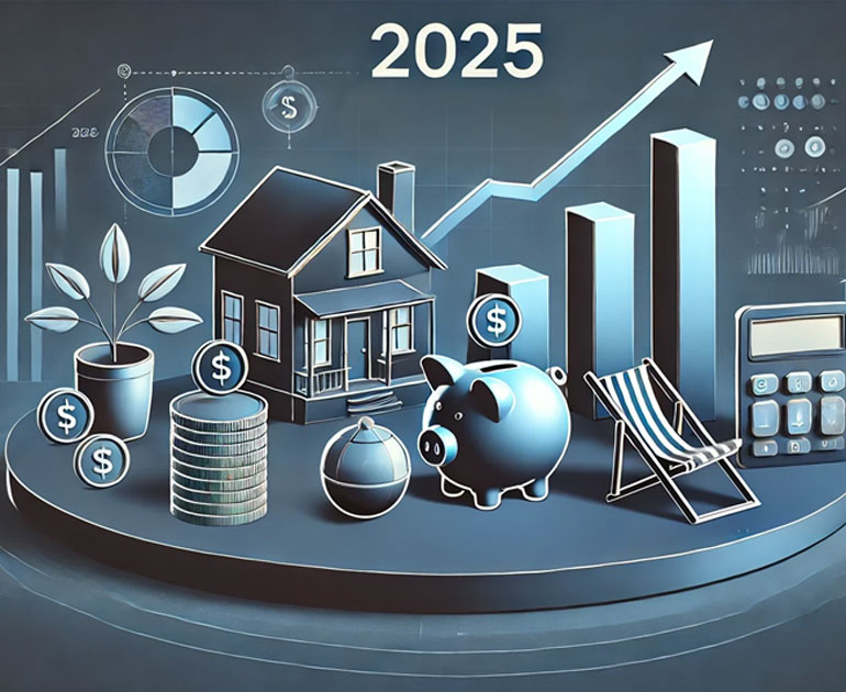 2025 financial game plan graphic