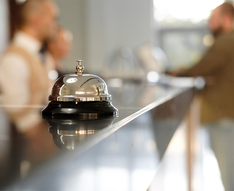 hotel check in bell