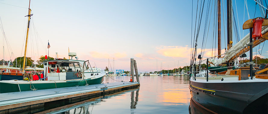 image of harbor with boats