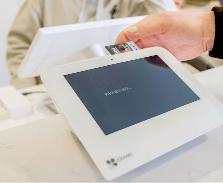Clover POS system