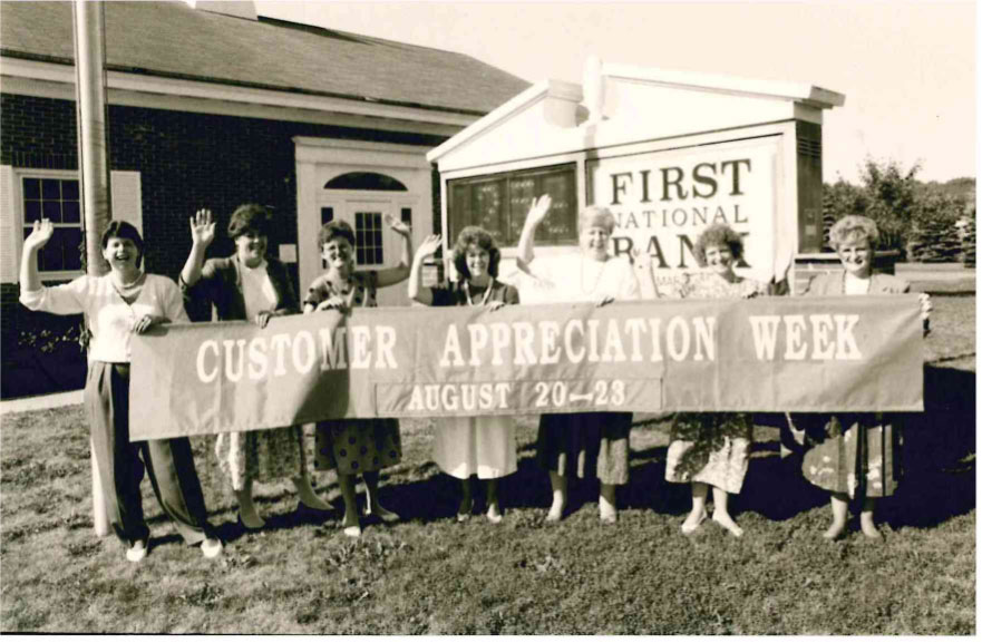Customer Appreciation Week historic photo